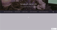 Desktop Screenshot of bookishdevices.com